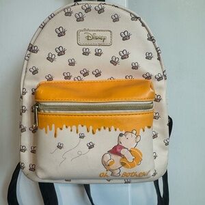 Disney Cream and Orange Winnie the Pooh Backpack